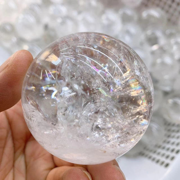 Clear quartz sphere，90 dollars per kilogram.