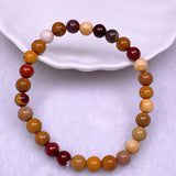 Natural Stone Beads Bracelet For Women Men size：6mm