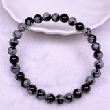 Natural Stone Beads Bracelet For Women Men size：6mm