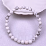 Natural Stone Beads Bracelet For Women Men size：6mm