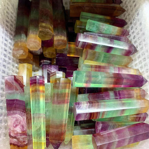 Candy fluorite tower, 95 dollars per kilogram.