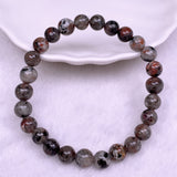 Natural Stone Beads Bracelet For Women Men size：6mm