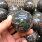 Plum blossom jade sphere, 40 dollars per kilogram.