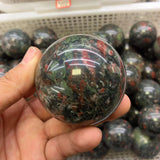 Plum blossom jade sphere, 40 dollars per kilogram.