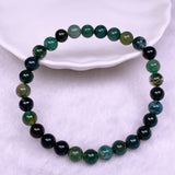 Natural Stone Beads Bracelet For Women Men size：6mm