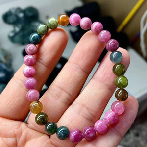 Tourmaline bracelet, 12 dollars each.