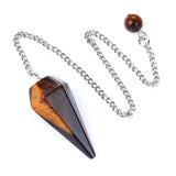 Natural Crystal Pendulum Pendant Free shipping over $200