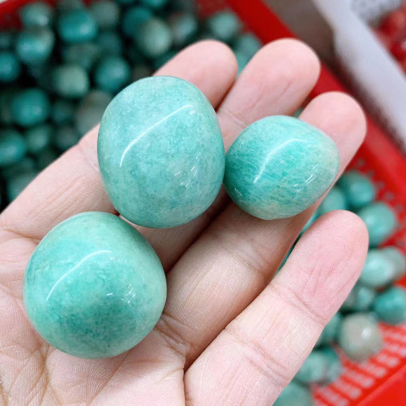 amazonite tumble，40 dollars per kilogram.