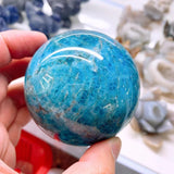 Apatite sphere 65 dollars per kilo Free shipping over $200