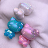 Aura white jade kitty  USD 8 each