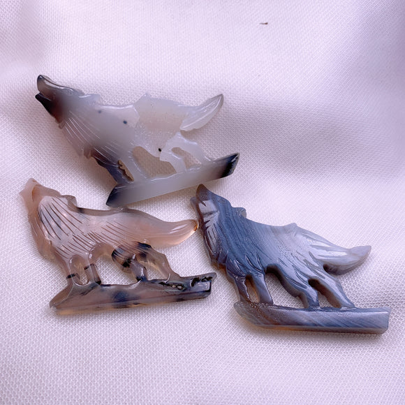 agate wolf  USD  13 each
