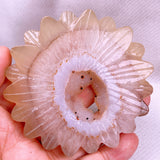 agate flower  USD 21 per set  contains shelf