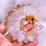 agate flower  USD 21 per set  contains shelf