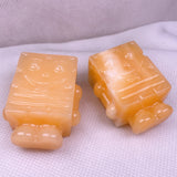 orange calcite spongebob USD 12 each