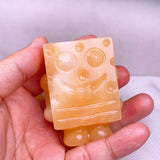 orange calcite spongebob USD 12 each