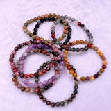 Natural Stone Beads Bracelet For Women Men size：6mm