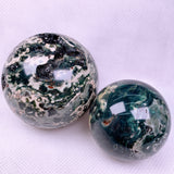 8th vein ocean jasper sphere USD 120 per kilo  Free shipping over $200