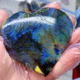 Labradorite Heart $70 per kilogram