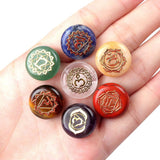 Chakra Symbol Set  7 pcs a set