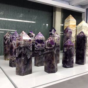 Amethyst  Tower 50 dollars per kilo Free shipping over $200