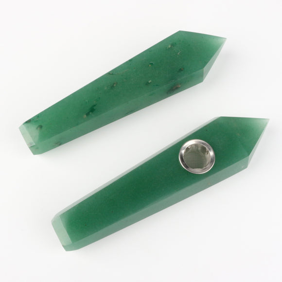 Aventurine smoking pipes  $12 each Free shipping over $200