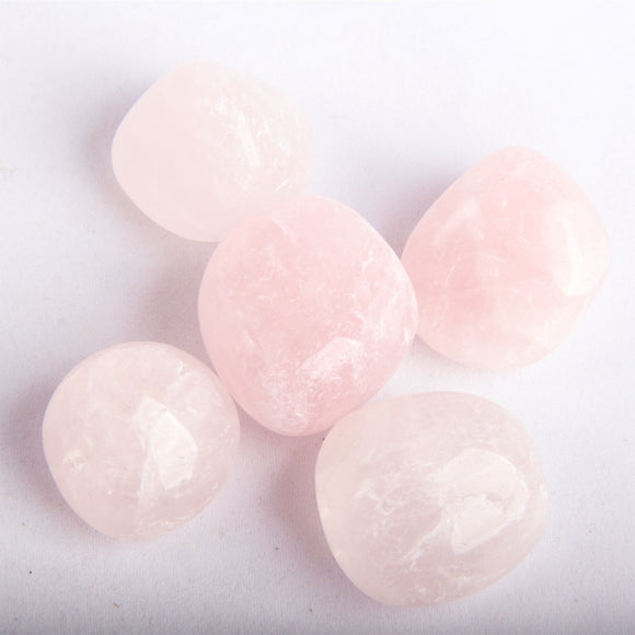 Rose quartz tumble 26 dollars per kilo