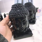 Obsidian Buddha heads, 120 dollars each. Free shipping over $200