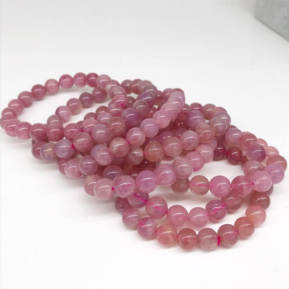 purple rose quartz Bracelets, 9 dollars each.
